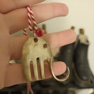 Handmade Elephant Fork Necklace